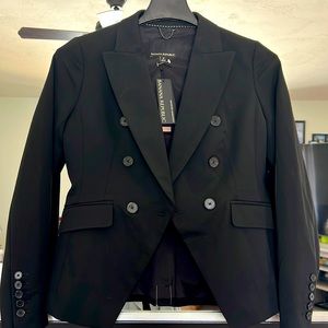 Banana Republic black blazer. New! Size 2